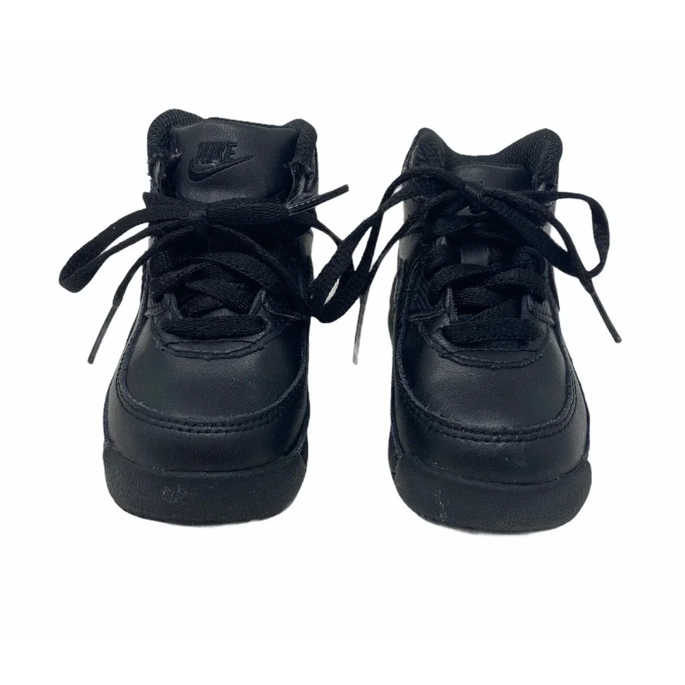 Nike Little Air Max 90 TD Sneaker Boot Shoes Black (317217-004) Toddler Size 5c